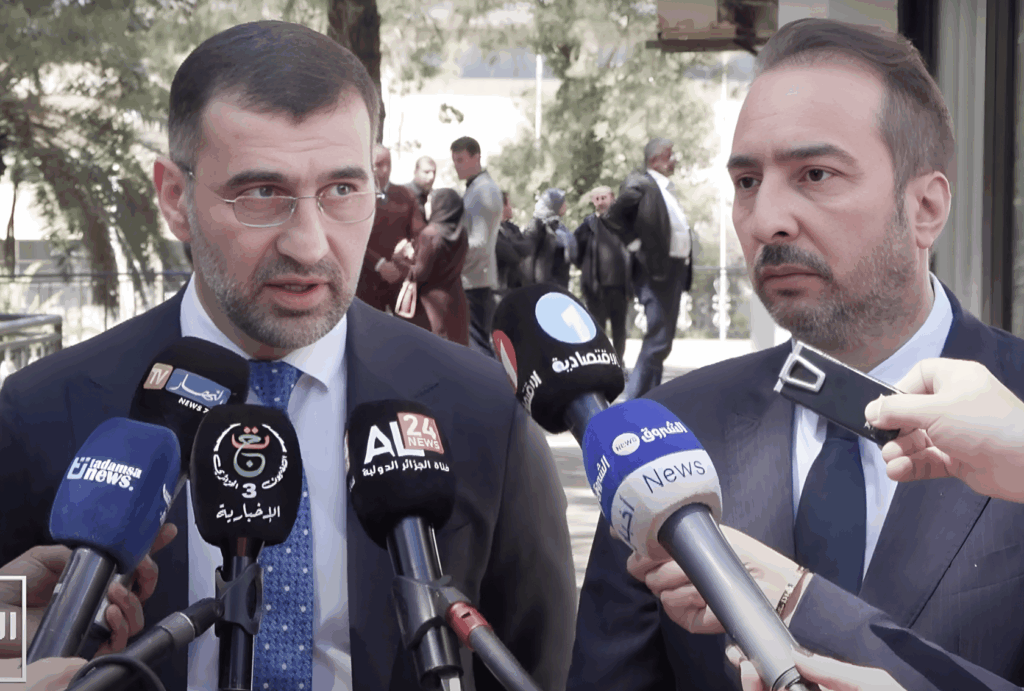 Президент CREA Алжир и Ахмед Азимов